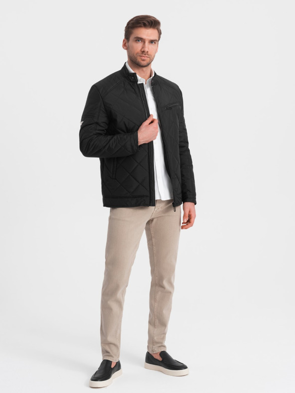Ombre Clothing BIKER Dzseki