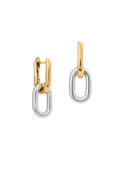 Daniel Wellington Női Daniel Wellington Two Tone Link acél fülbevalók DW00401979