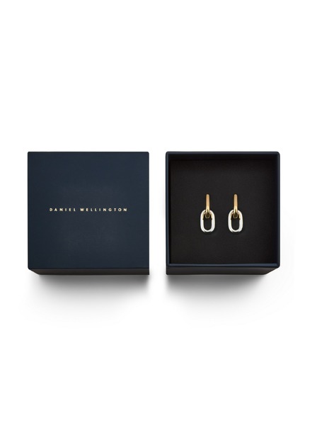 Daniel Wellington Női Daniel Wellington Two Tone Link acél fülbevalók DW00401979