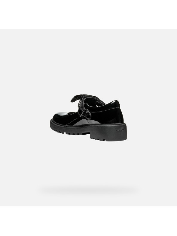 Geox Fekete lányka balerina cipő Geox Casey