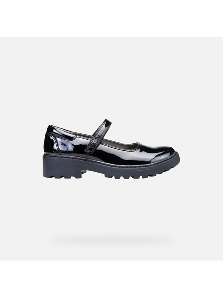 Geox Fekete lányka balerina cipő Geox Casey