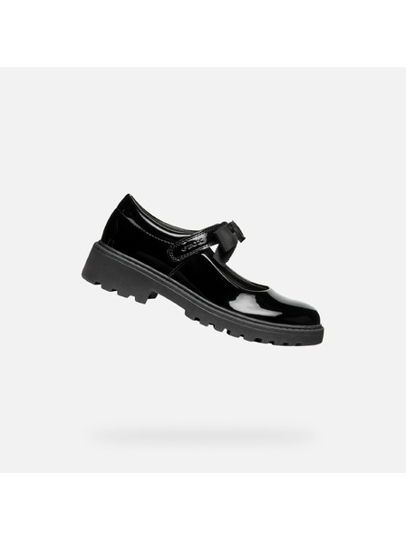 Geox Fekete lányka balerina cipő Geox Casey