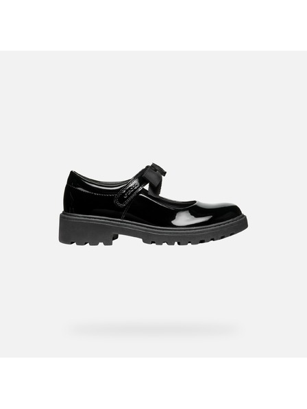 Geox Fekete lányka balerina cipő Geox Casey