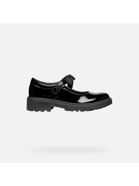 Geox Fekete lányka balerina cipő Geox Casey