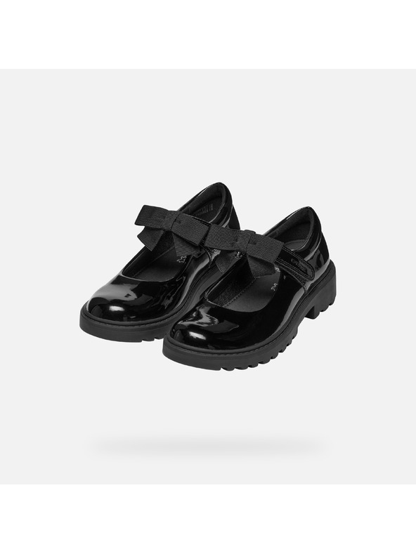 Geox Fekete lányka balerina cipő Geox Casey