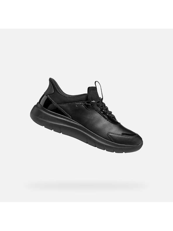 Geox Fekete női sportcipő Geox Plummery Plus