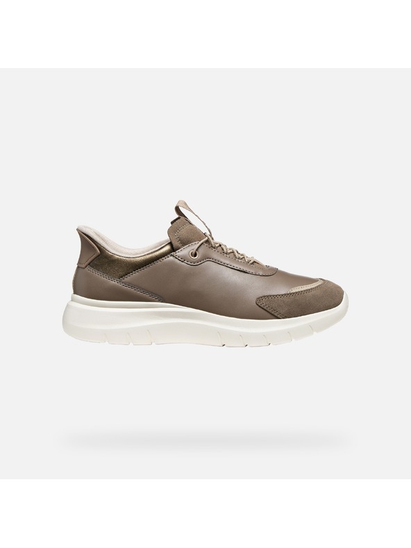 Geox Világosbarna női sneaker Geox Plummery Plus