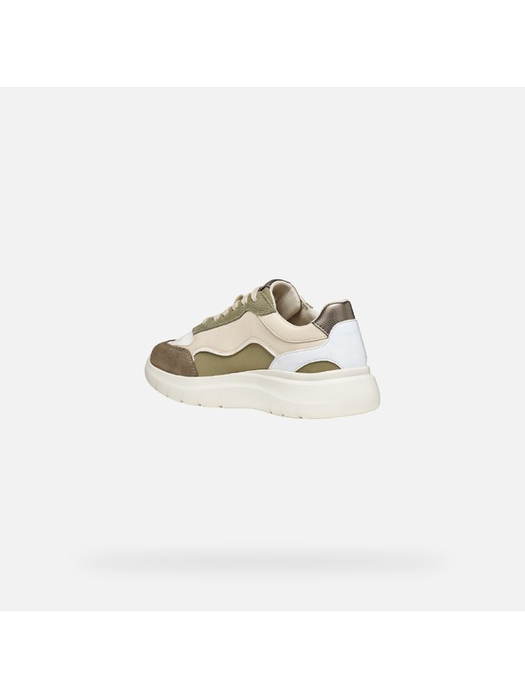 Geox Bézs női sneaker Geox Plummery