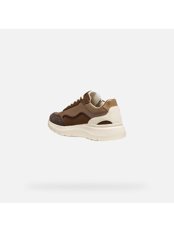 Geox Sötétbarna női sneaker Geox Plummery