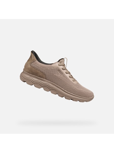 Geox Világosbarna női sneaker Geox Spherica Plus