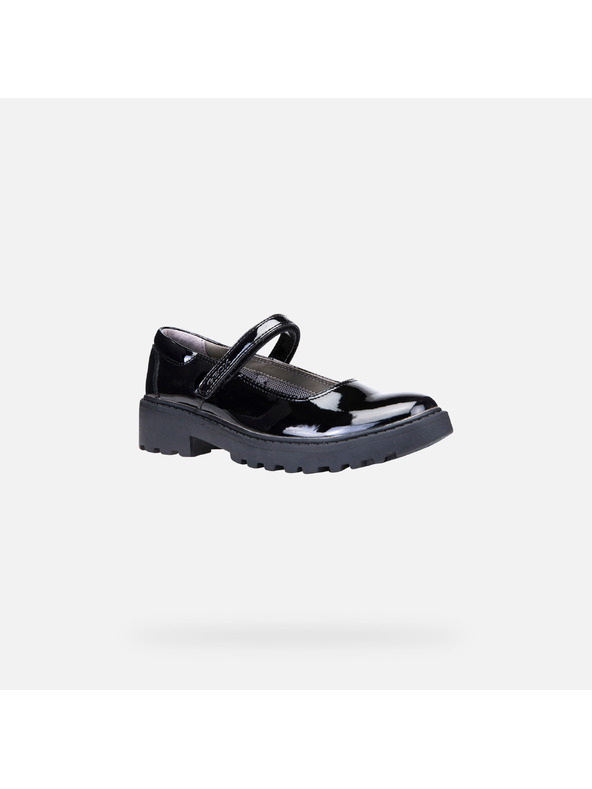 Geox Fekete lányka balerina cipő Geox Casey