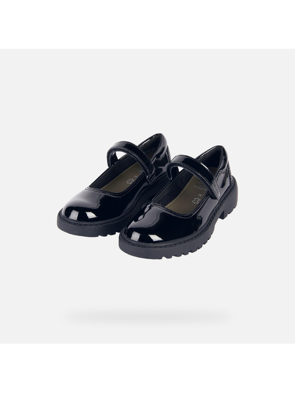 Geox Fekete lányka balerina cipő Geox Casey