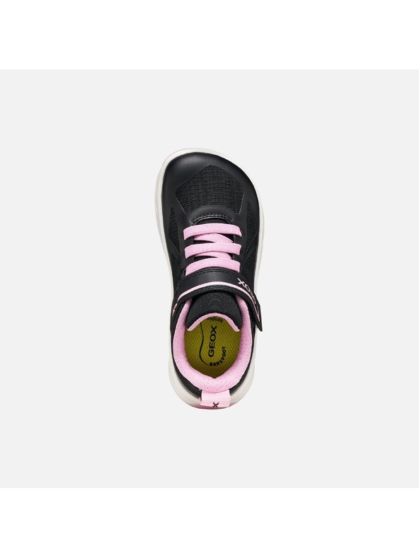 Geox Fekete lány sneaker Geox Foot-run