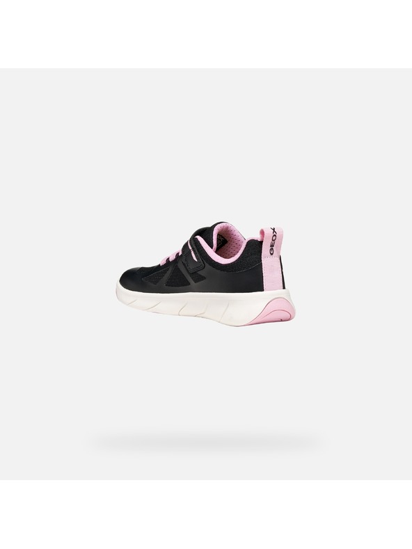 Geox Fekete lány sneaker Geox Foot-run