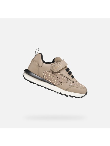 Geox Bézs lány sneaker Geox Fastics