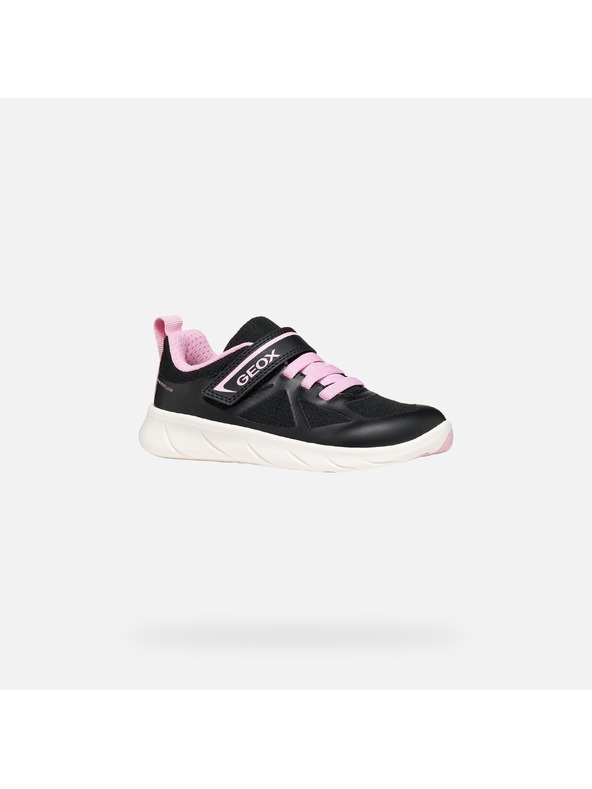Geox Fekete lány sneaker Geox Foot-run