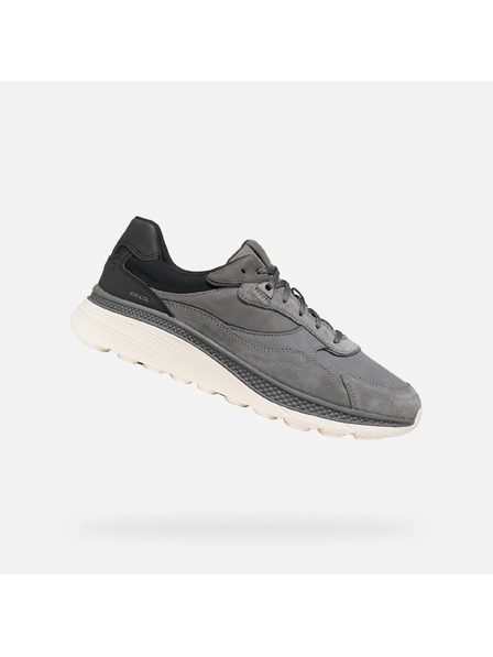 Geox Sötét szürke férfi sneaker Geox Spherica Actif X1