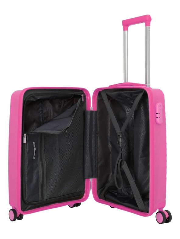 Travelite Utazási bőrönd szett Travelite Pacific S,M,L Pink