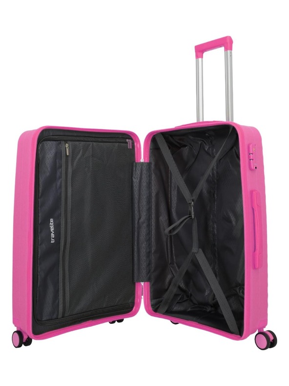 Travelite Utazási bőrönd Travelite Pacific M Pink