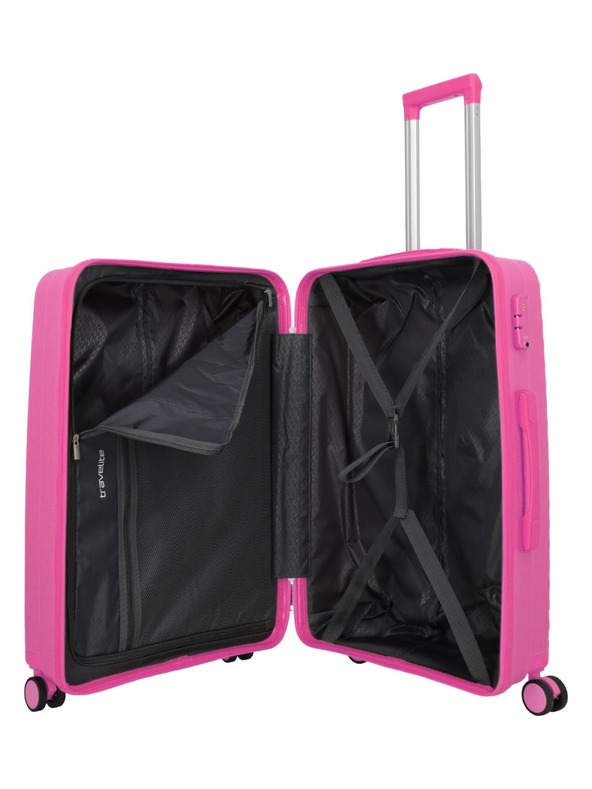 Travelite Utazási bőrönd Travelite Pacific M Pink