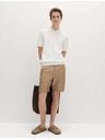 Marks & Spencer Chino rövidnadrág, lenvegyület Marks & Spencer barna
