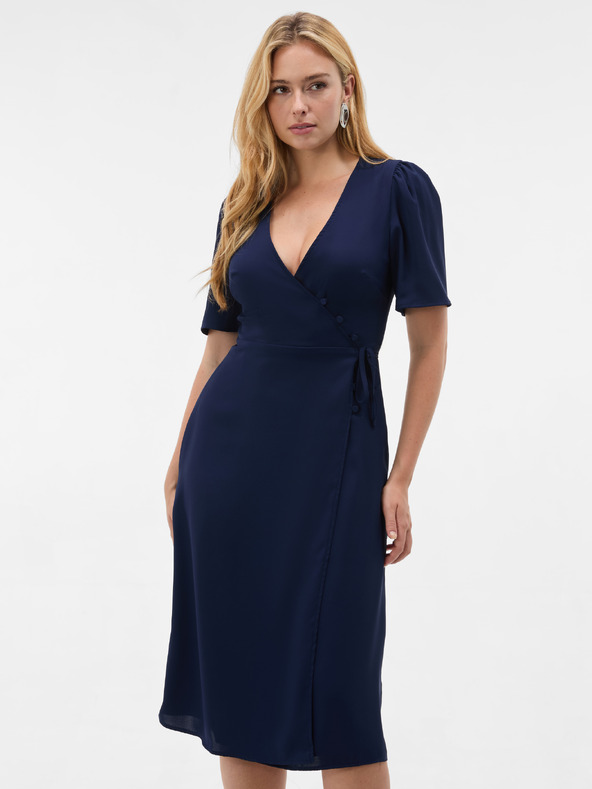 Orsay ORSAY Sötétkék női csavart (wrap) maxiruha