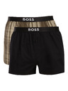 BOSS Két darabos csomag - BOSS férfi boxer rövidnadrág többszínű