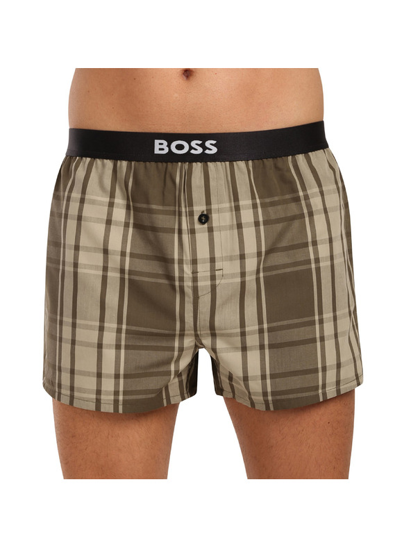 BOSS Két darabos csomag - BOSS férfi boxer rövidnadrág többszínű