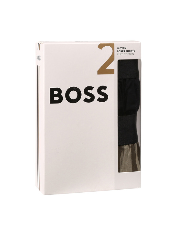 BOSS Két darabos csomag - BOSS férfi boxer rövidnadrág többszínű
