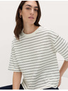 Marks & Spencer Négyzet alakú fazonú top tiszta pamutból, magas grammázs Marks & Spencer beige