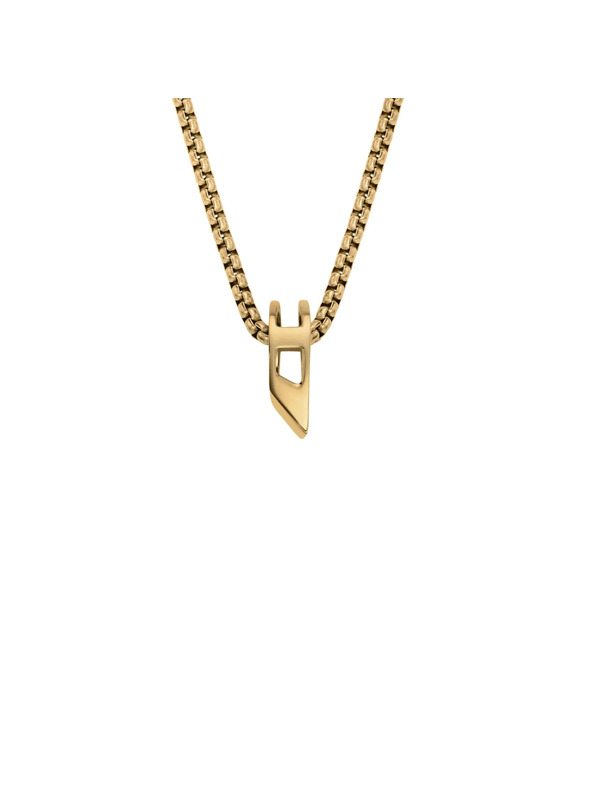 Diesel Unisex acél nyaklánc Diesel D Logo DX1670710