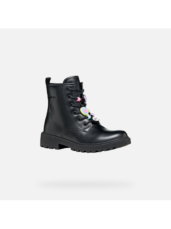 Geox Fekete lányoknak Geox Casey bokacsizma