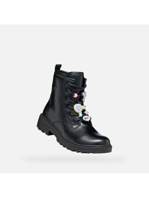 Geox Fekete lányoknak Geox Casey bokacsizma