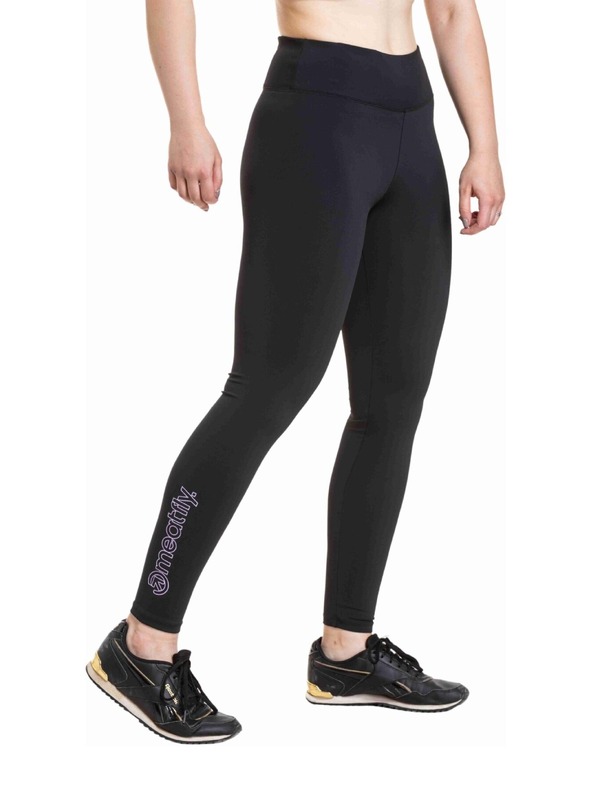 Meatfly Meatfly női leggings Arabel Black Lila
