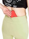 Meatfly Meatfly női leggings Arabel Olive Light Black