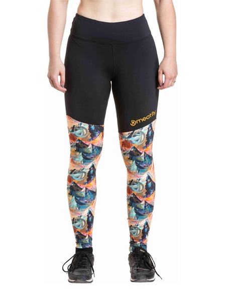 Meatfly Meatfly női leggings Arabel Mango Mountains