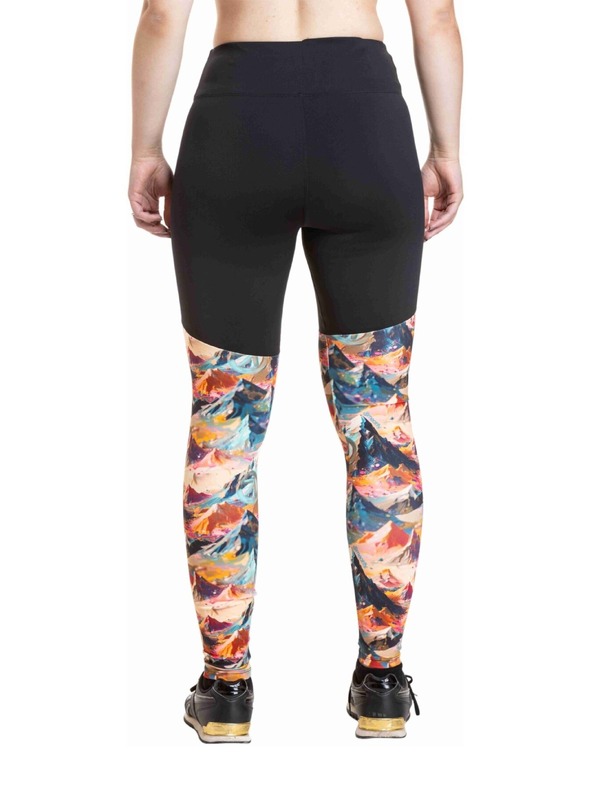 Meatfly Meatfly női leggings Arabel Mango Mountains