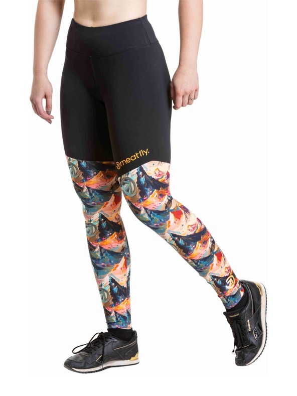 Meatfly Meatfly női leggings Arabel Mango Mountains
