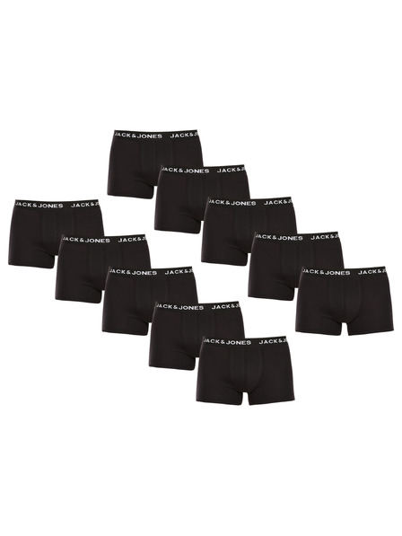 Jack & Jones Tíz darabos csomag - Jack and Jones férfi boxeralsó fekete
