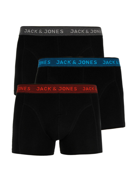 Jack & Jones Három darab fekete Jack & Jones boxeralsó