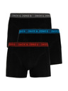 Jack & Jones Három darab fekete Jack & Jones boxeralsó