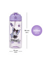 BAAGL  BAAGL Tritan ivópalack szívószállal Kuromi Fortune Dream, 500 ml