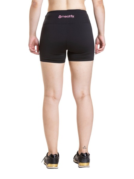 Meatfly Meatfly női biker rövidnadrág Shorbi Short Black Pink
