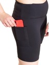 Meatfly Meatfly női biker rövidnadrág Shorbi Long Black