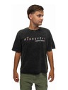 Meatfly Meatfly uniszex pólóing Big Shock Krajdos Black Acid Wash