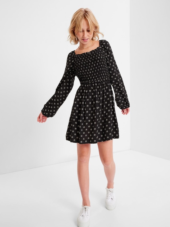GAP Teen leopard mintás Lenzing™ Ecovero™ ruha GAP