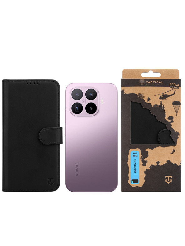 Tactical Tactical Field Notes Xiaomi 17T számára Fekete