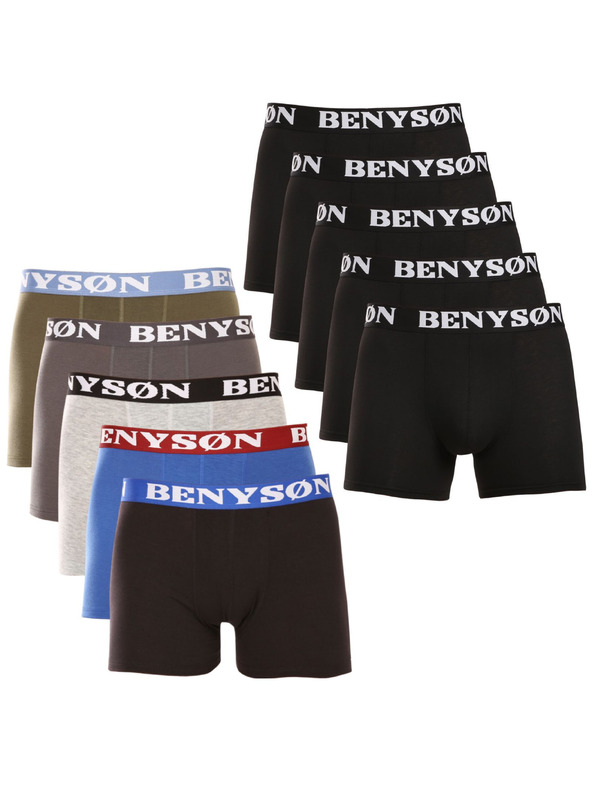 Benysøn Tízes szett - Benysøn férfi boxeralsó többszínű (4002/4004)