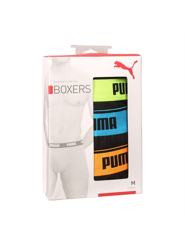 Puma Három darabos szett - Puma férfi boxeralsó fekete