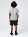 Under Armour Fiú szett Under Armour UA PRINTED SS SHORT SET-GRY